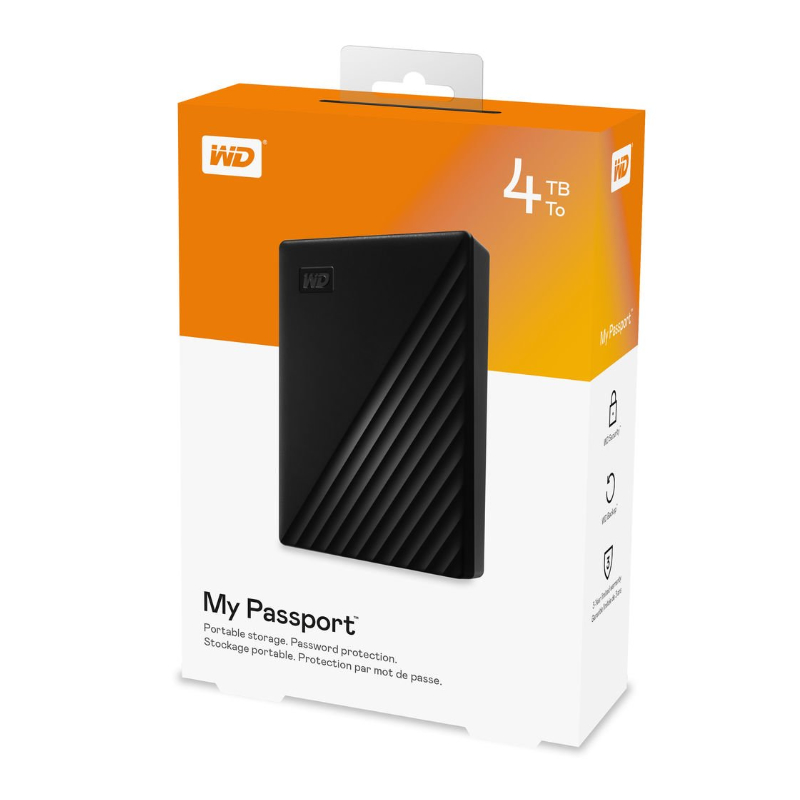 WD 4TB My Passport External Hard Drive image 1